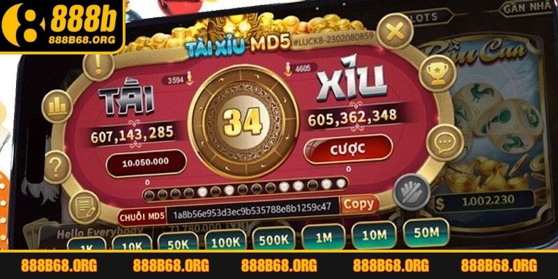 Tài xỉu MD5 trò chơi thời đại số